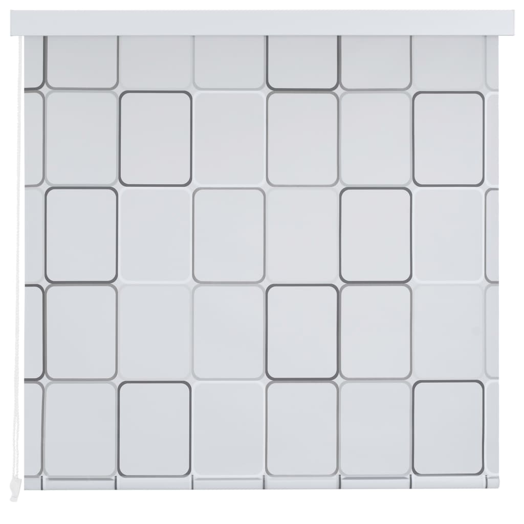 vidaXL Shower Roller Blind 31.5"x94.5" Square