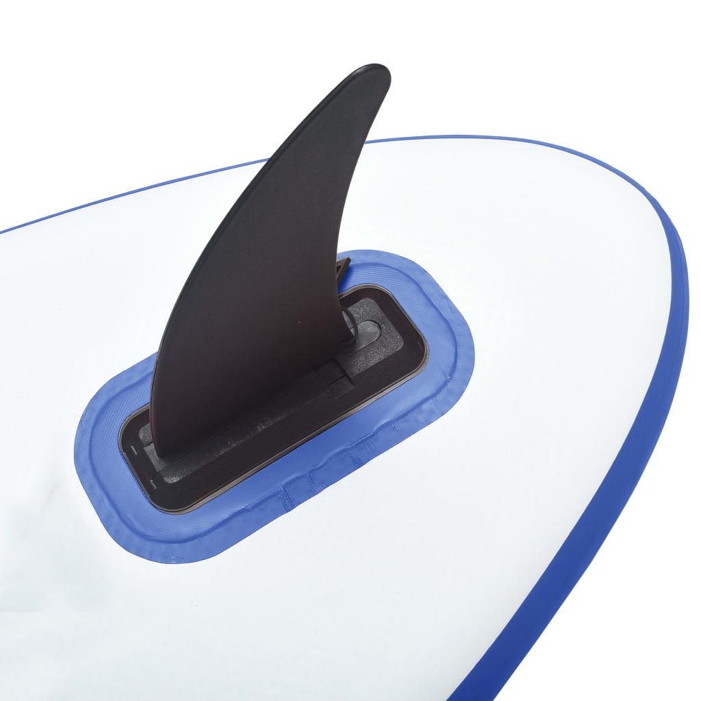 vidaXL Stand Up Paddleboard Set mit Segel Aufblasbar SUP Board Windsurf Rigg 