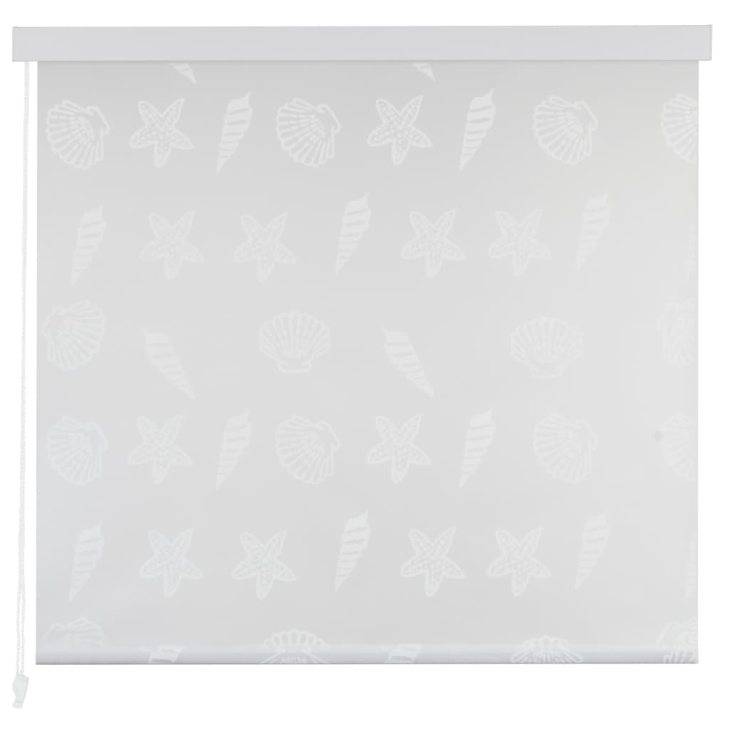 vidaXL Shower Roller Blind 31.5"x94.5" Sea Star