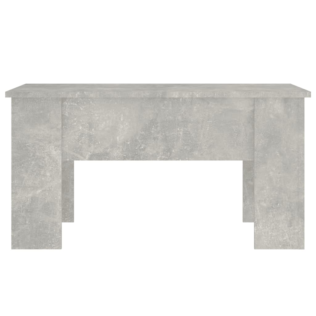 vidaXL Coffee Table Concrete Gray 31.1"x19.3"x16.1" Engineered Wood