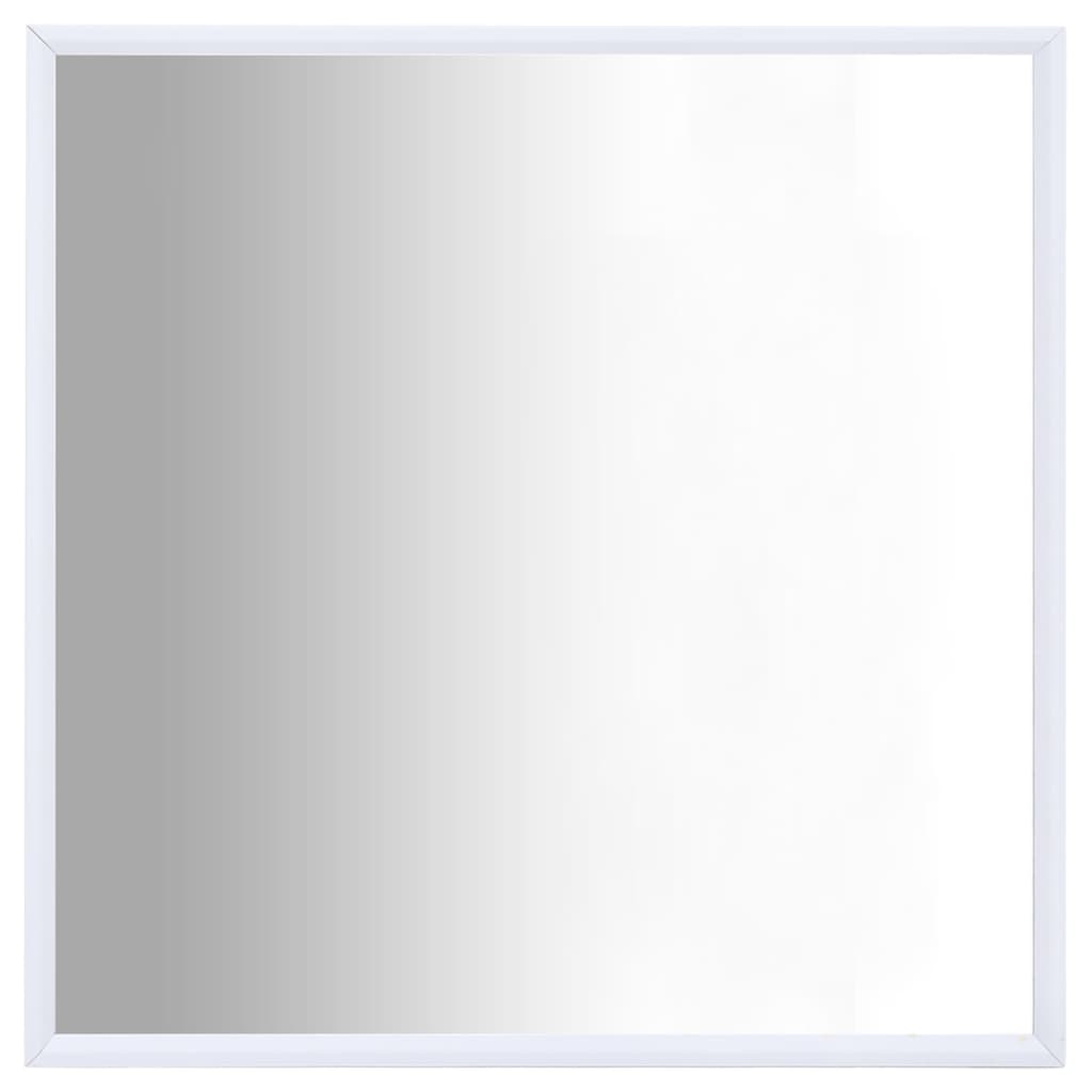 vidaXL Mirror White 19.7"x19.7"