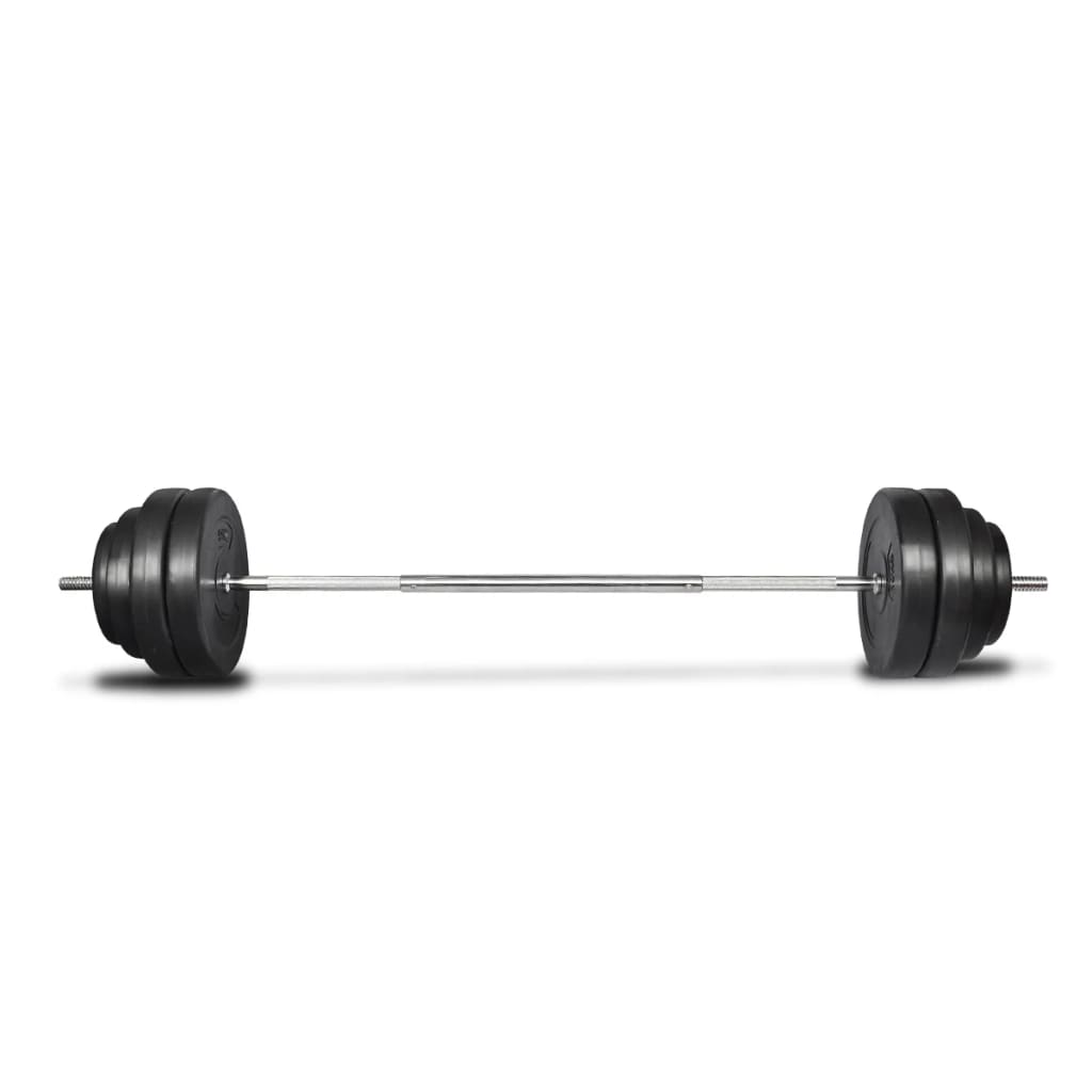 Barbell with Plates Set 132 lb