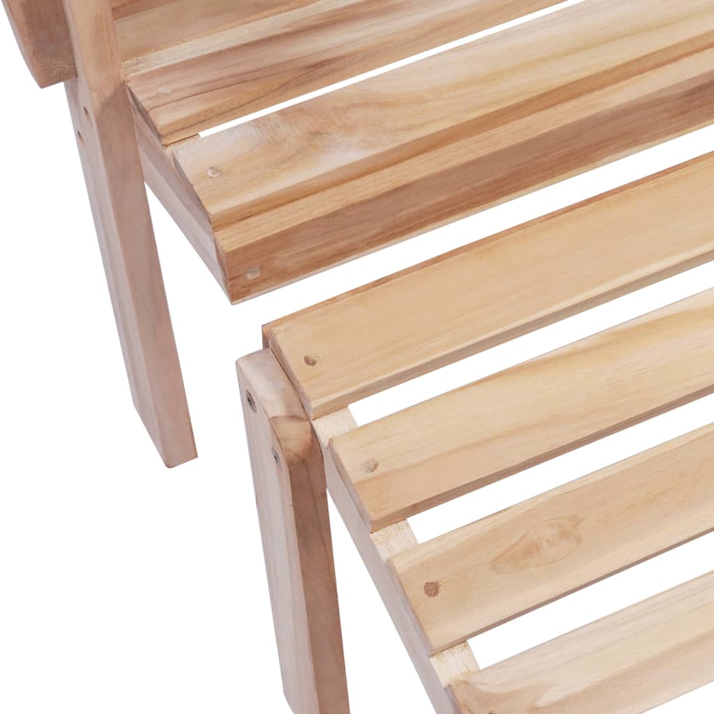 vidaXL Adirondack Chair Solid Teak Wood
