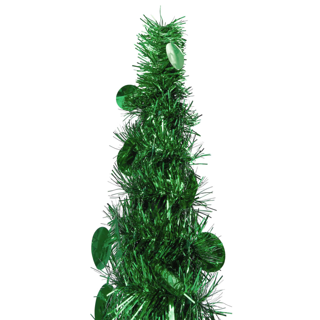 vidaXL Pop-up Artificial Christmas Tree Green 4 ft PET