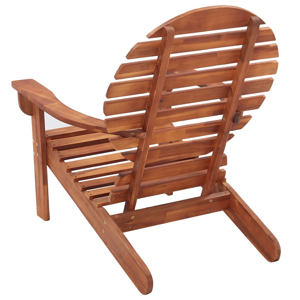 vidaXL Adirondack Chair Solid Acacia Wood