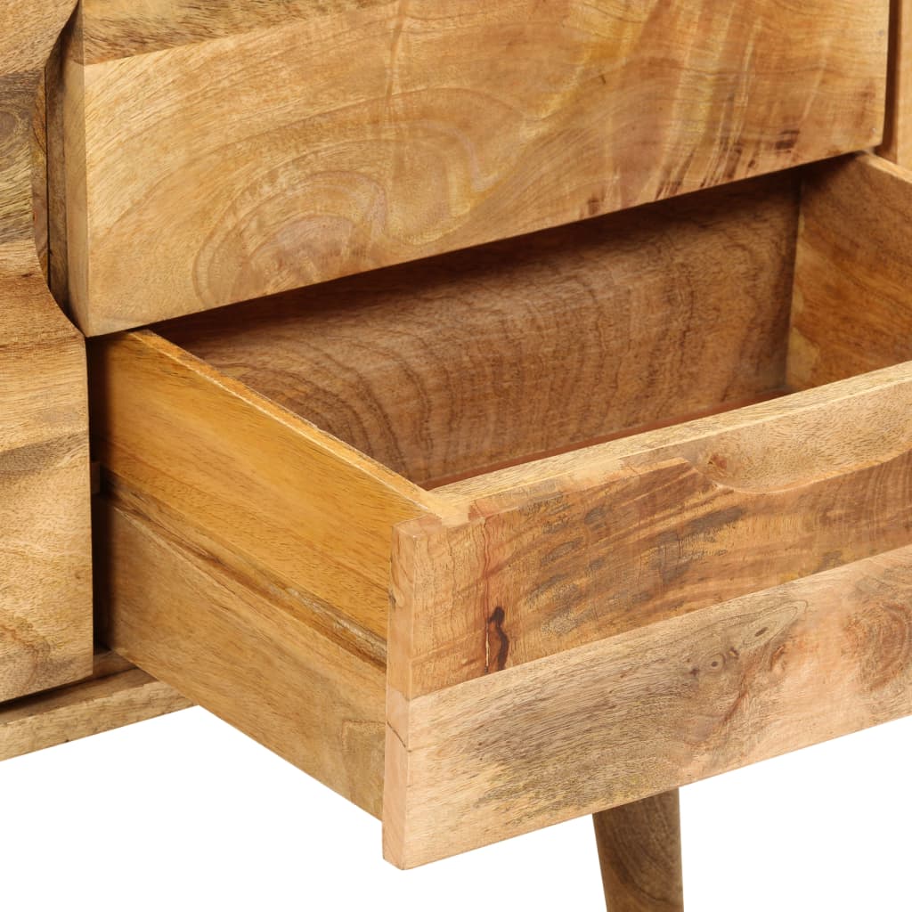 vidaXL Sideboard Solid Mango Wood 35.4"x11.8"x27.2"