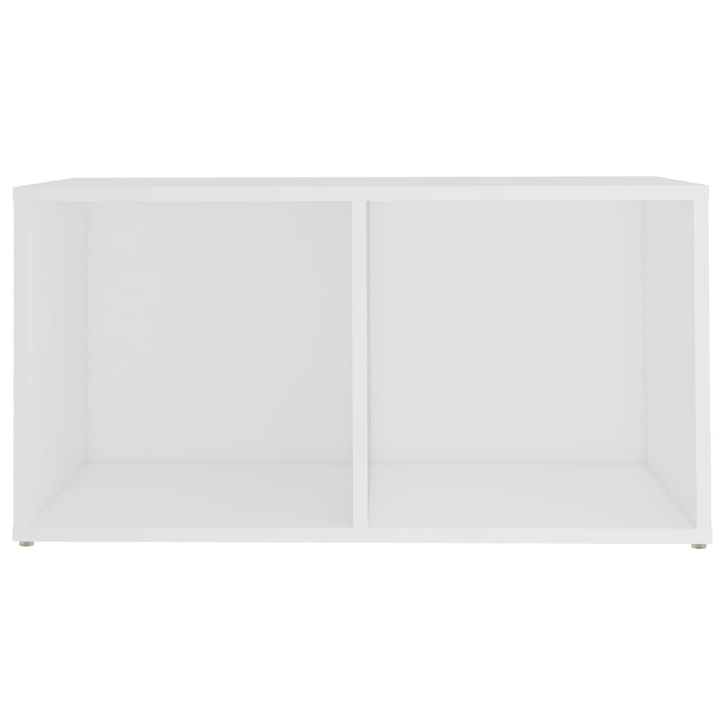 vidaXL TV Cabinets 2 pcs White 28.3"x13.8"x14.4" Chipboard