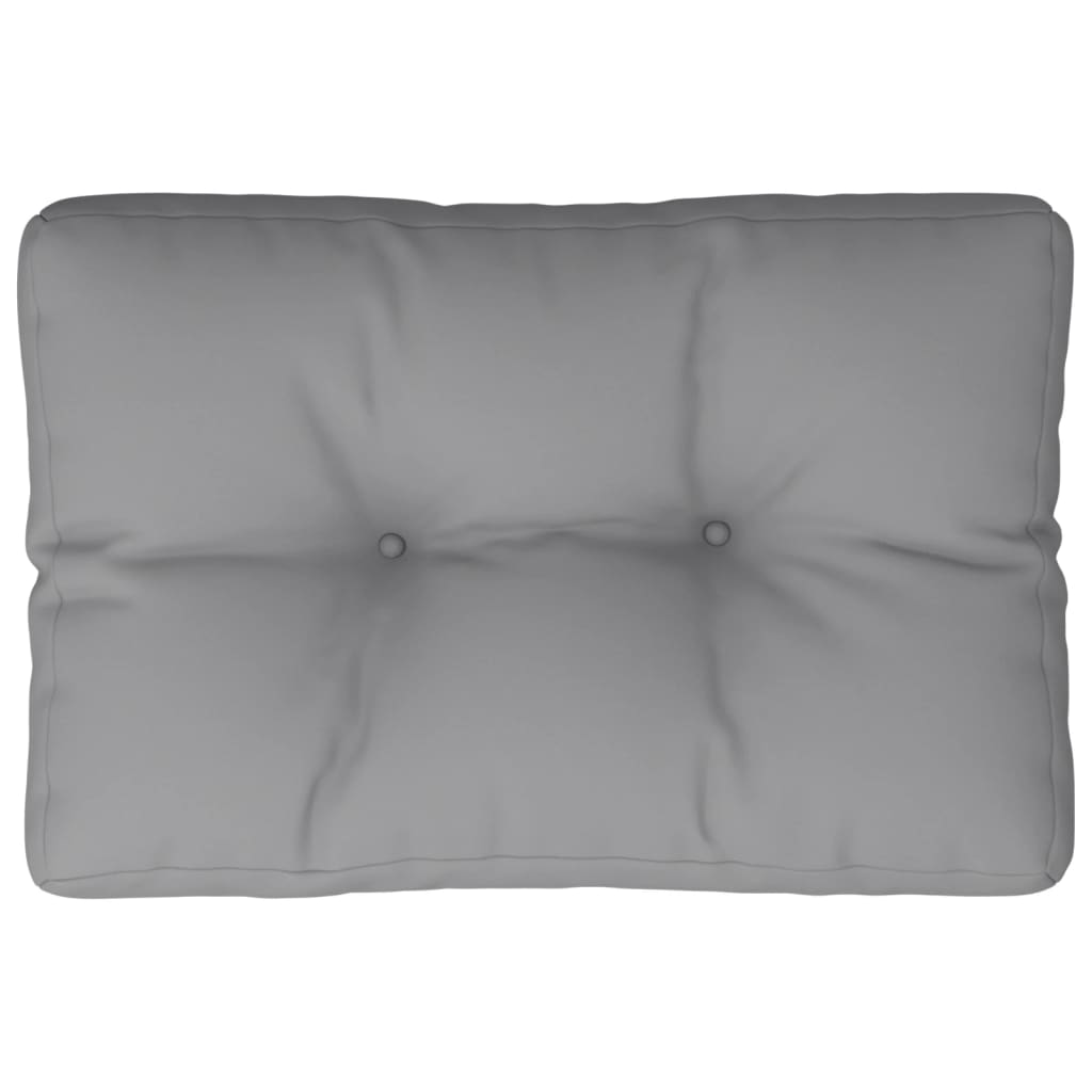 vidaXL Pallet Sofa Cushion Gray 19.7"x15.7"x3.9"