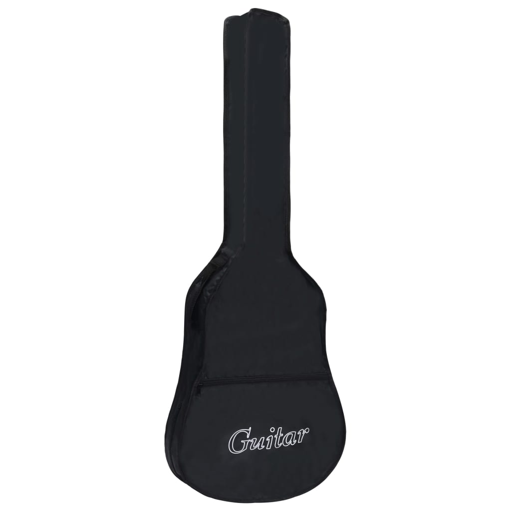vidaXL Guitar Bag for 4/4 Classical Guitar Black 39.4"x14.6" Fabric