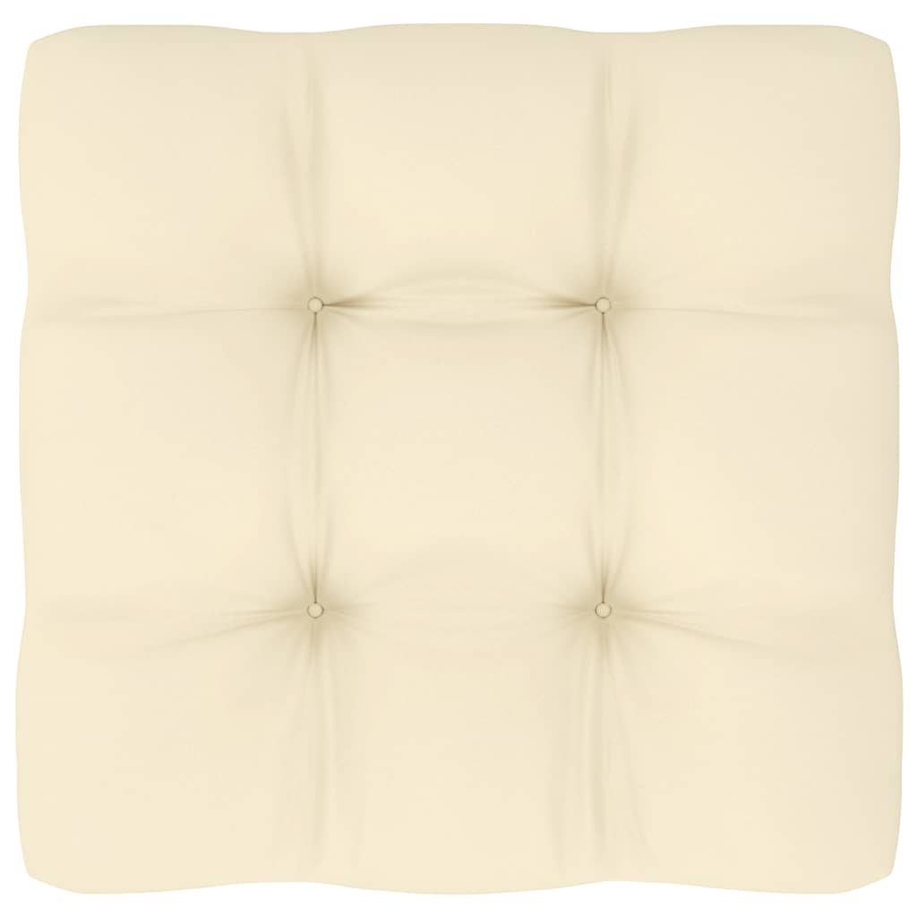 vidaXL 6 Piece Patio Lounge Set&Cushions Honey Brown Solid Pinewood