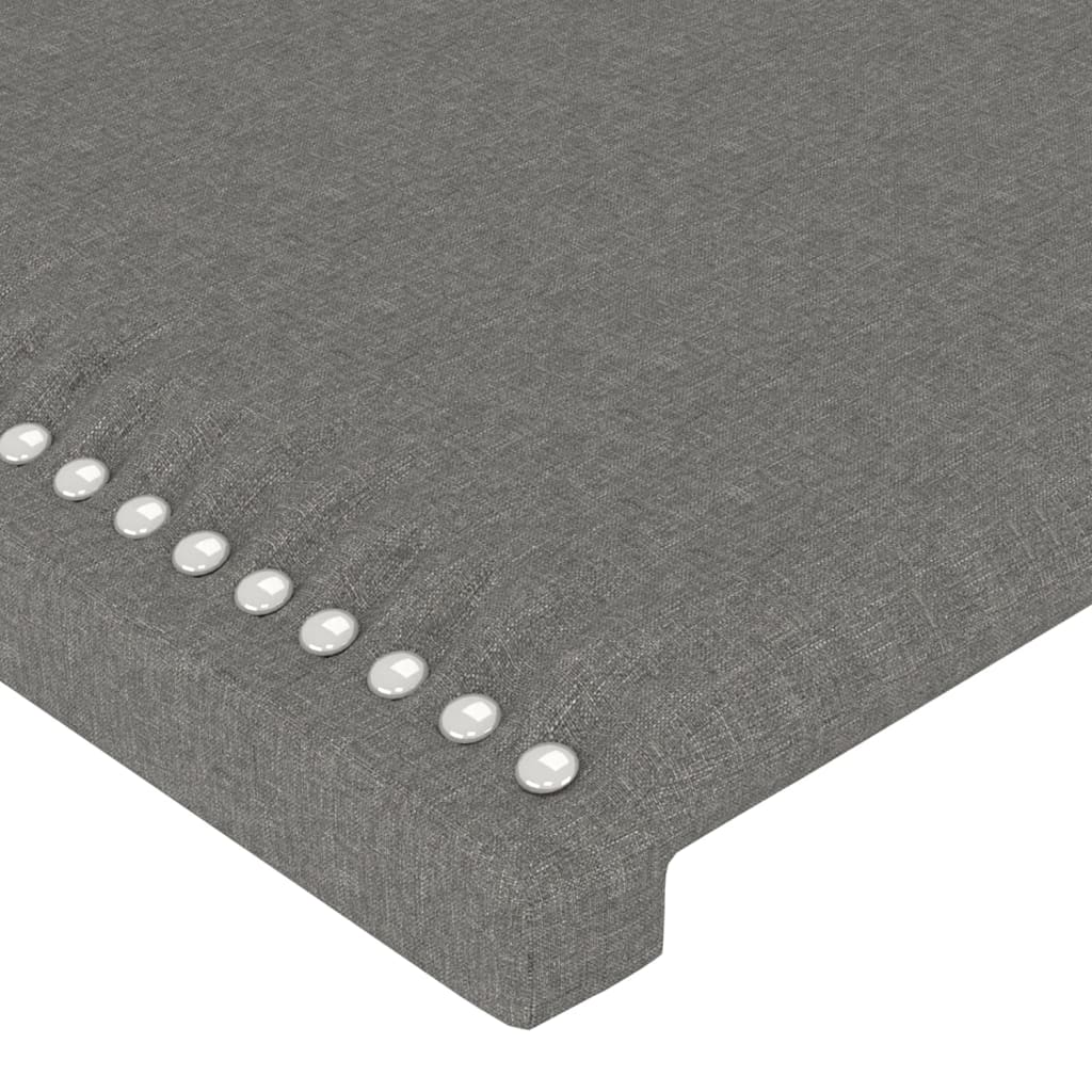 vidaXL Headboard with Ears Dark Gray 40.6"x9.1"x30.7"/34.6" Fabric