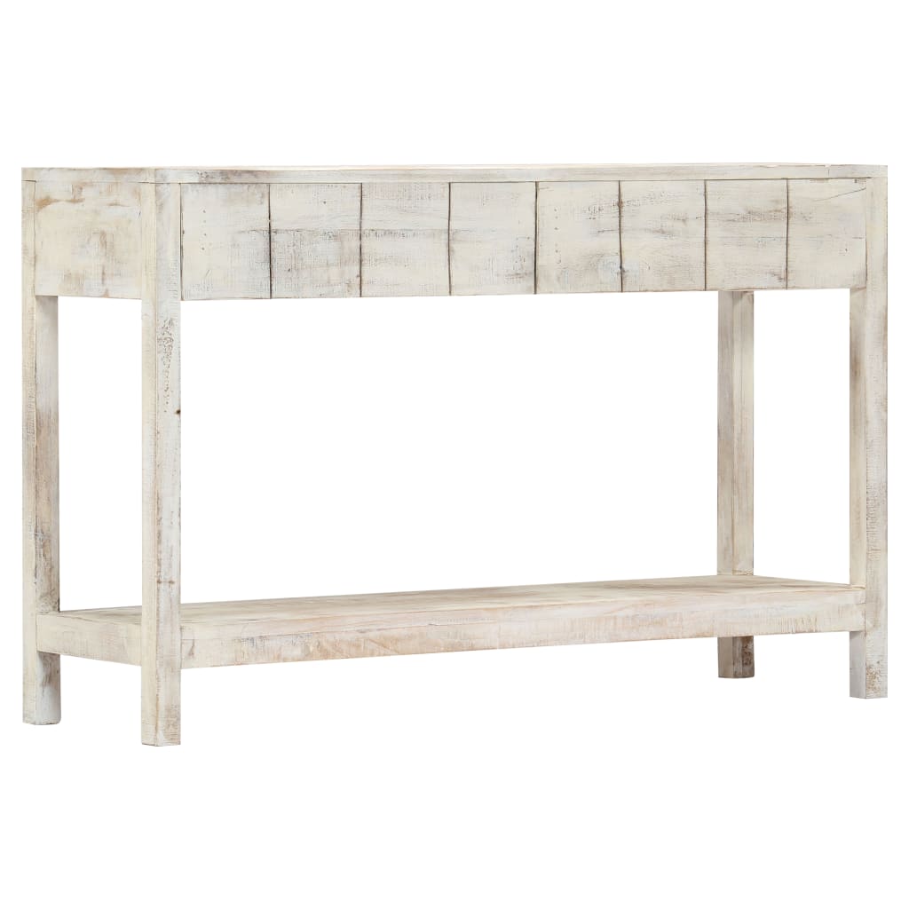 vidaXL Console Table 47.2"x13.8"x29.5" Solid Mango Wood