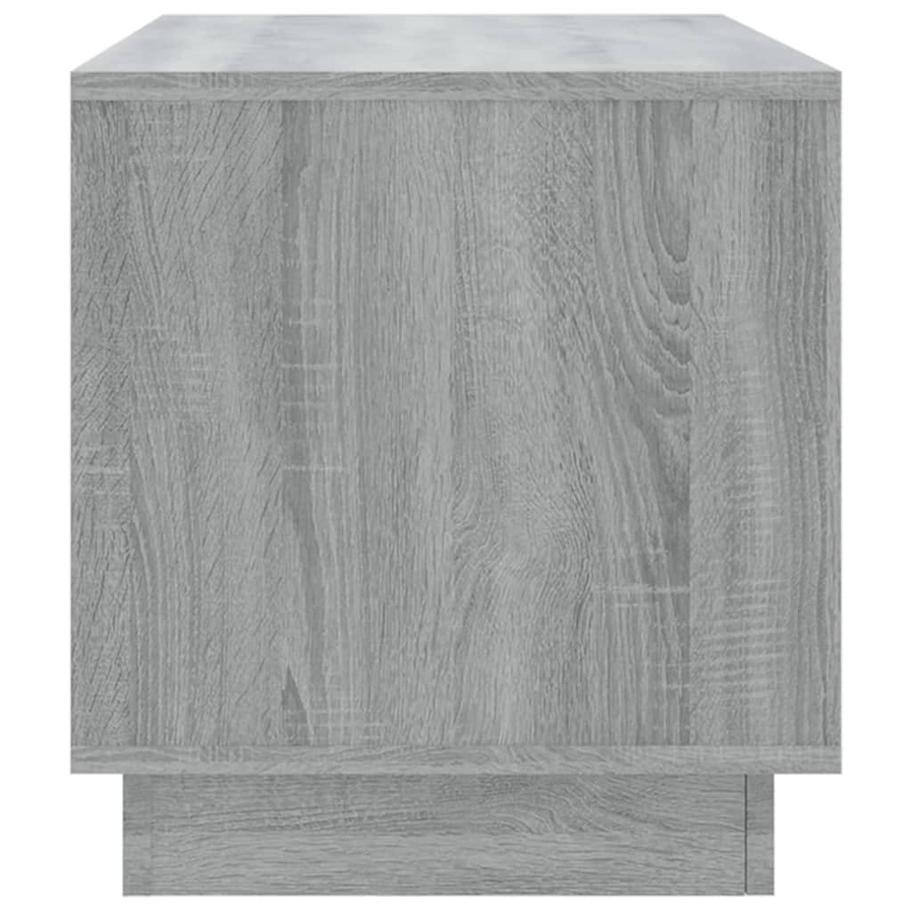 vidaXL TV Stand Gray Sonoma 40.2"x16.1"x17.3" Engineered Wood