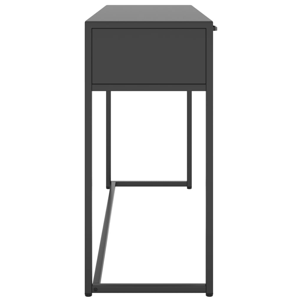 vidaXL Console Table Anthracite 41.7"x13.8"x29.5" Steel