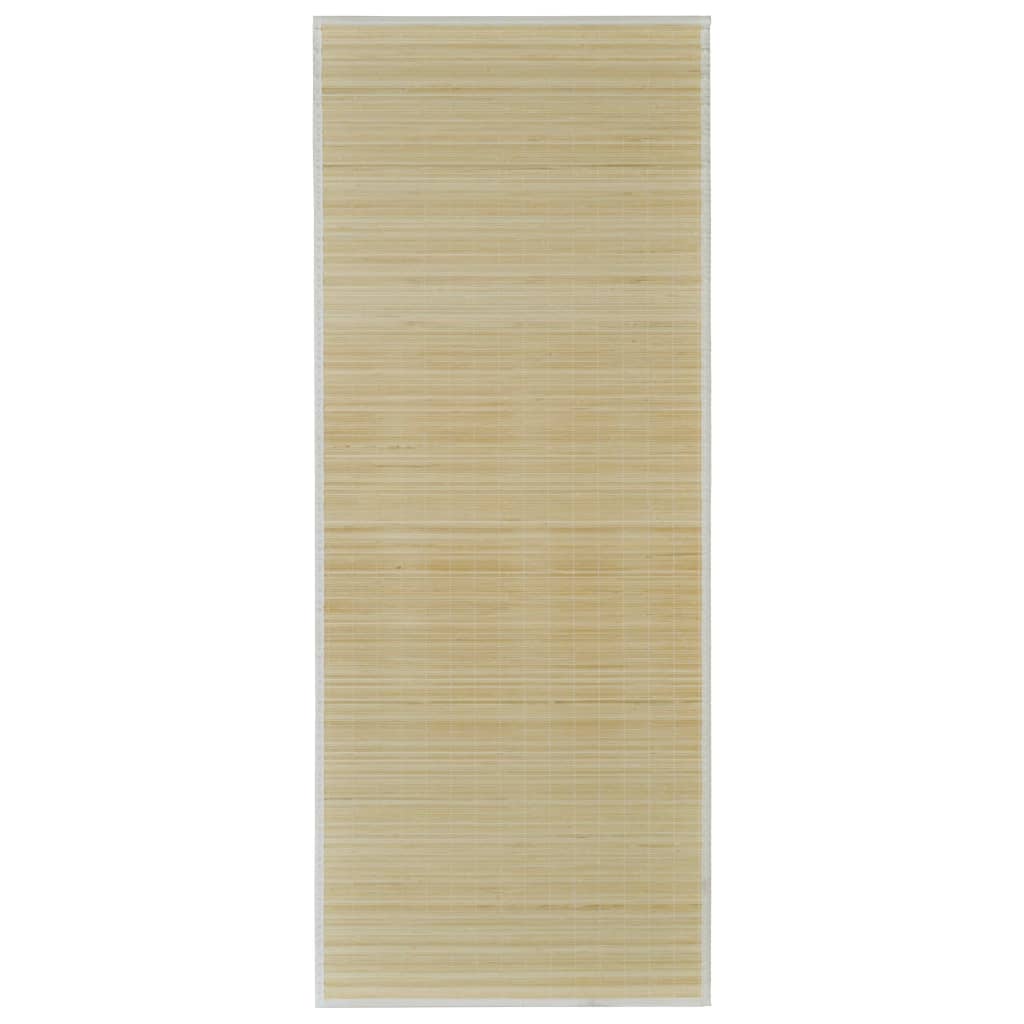 Rectangular Natural Bamboo Rug 59.1" x 78.7"