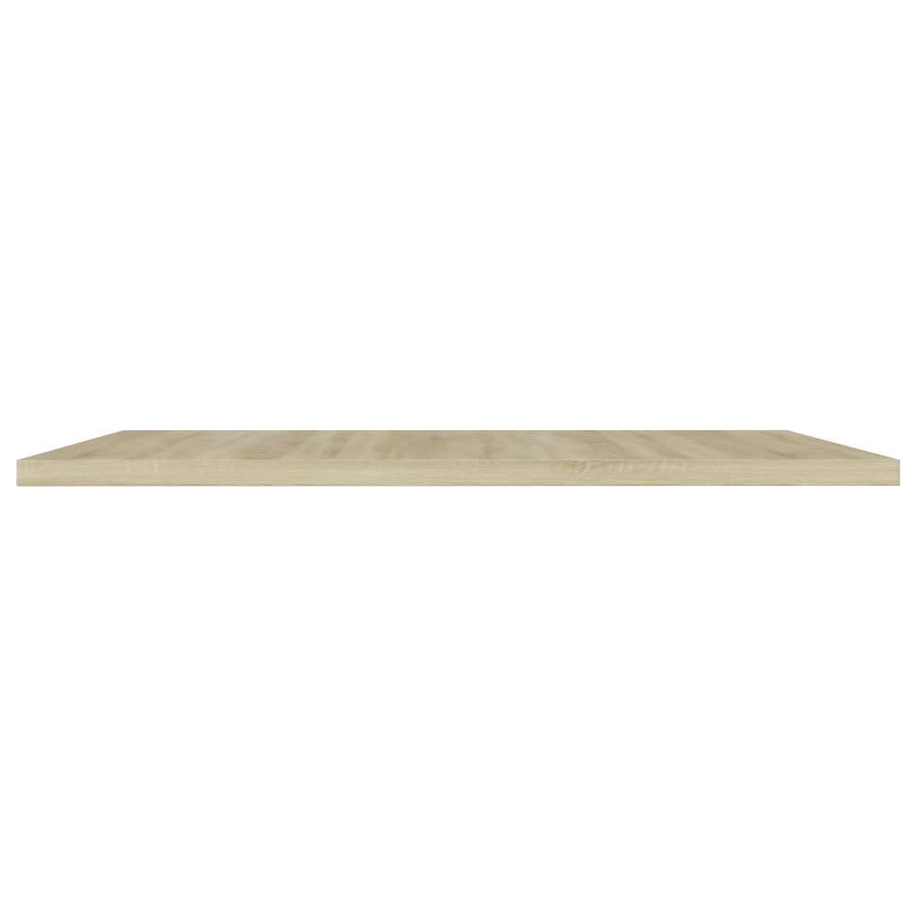 vidaXL Bookshelf Boards 8 pcs Sonoma Oak 15.7"x19.7"x0.6" Engineered Wood
