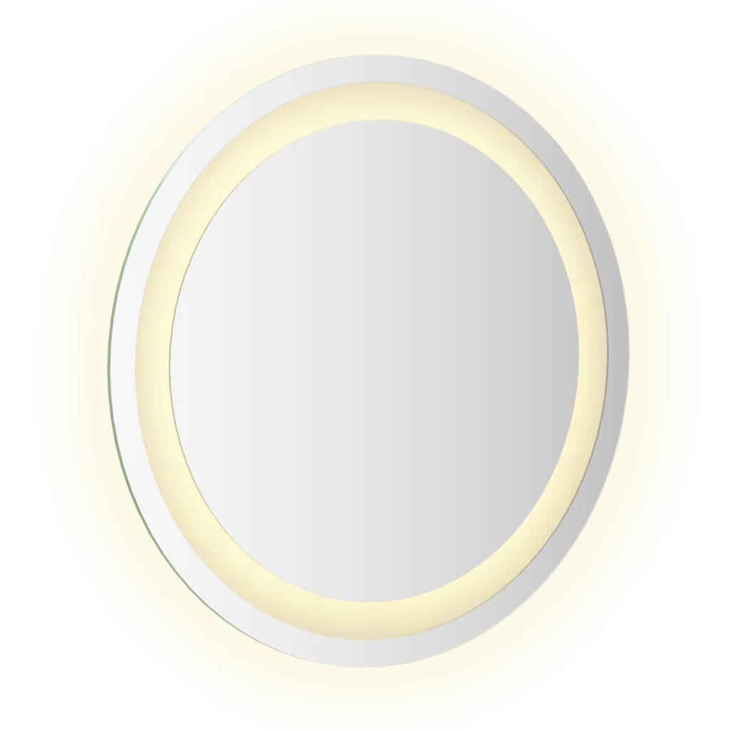 vidaXL LED Bathroom Mirror 15.7" Round