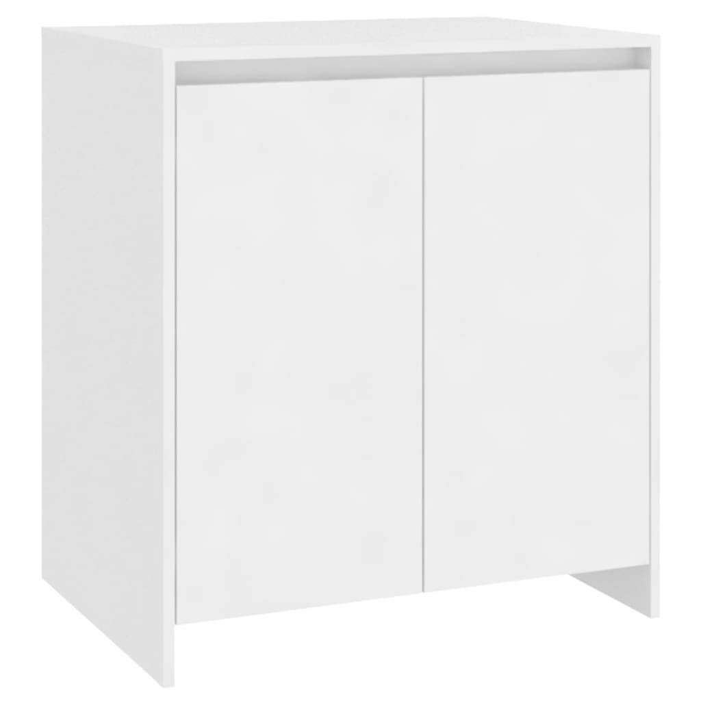 vidaXL Sideboard White 27.6"x15.7"x28.9" Engineered Wood