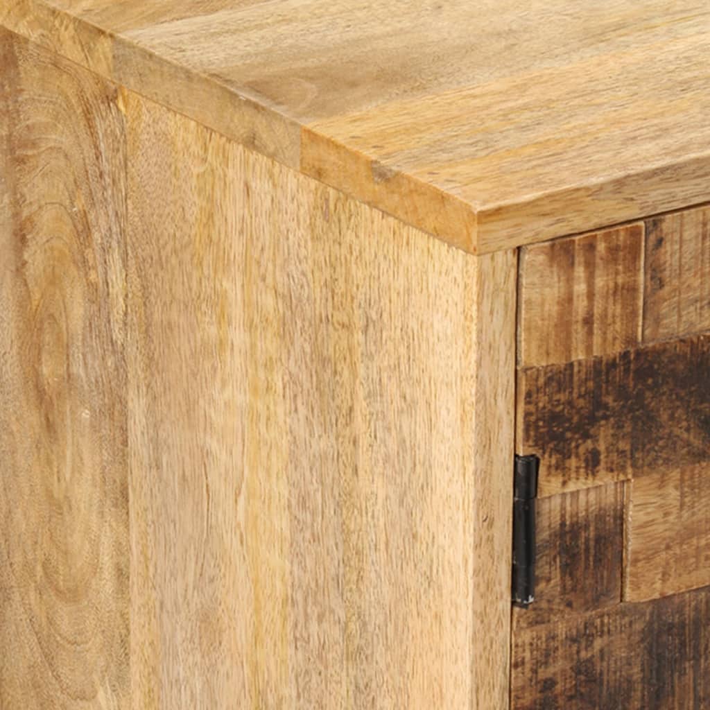 vidaXL Sideboard 47.2"x11.8"x27.6" Solid Mango Wood
