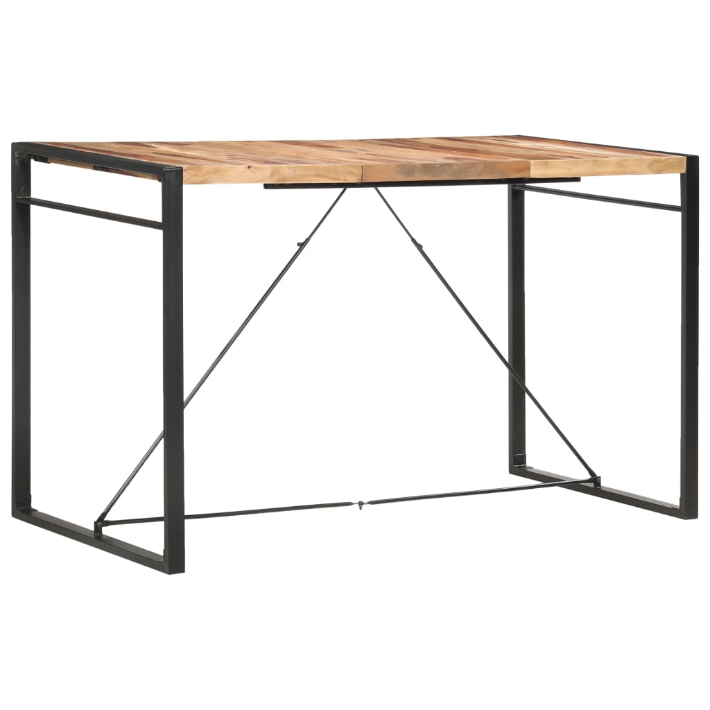 vidaXL Bar Table 70.9"x35.4"x43.3" Solid Sheesham Wood