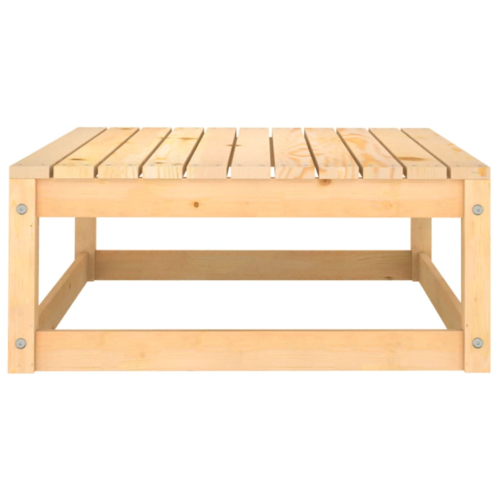 vidaXL 2 Piece Patio Lounge Set Solid Wood Pine
