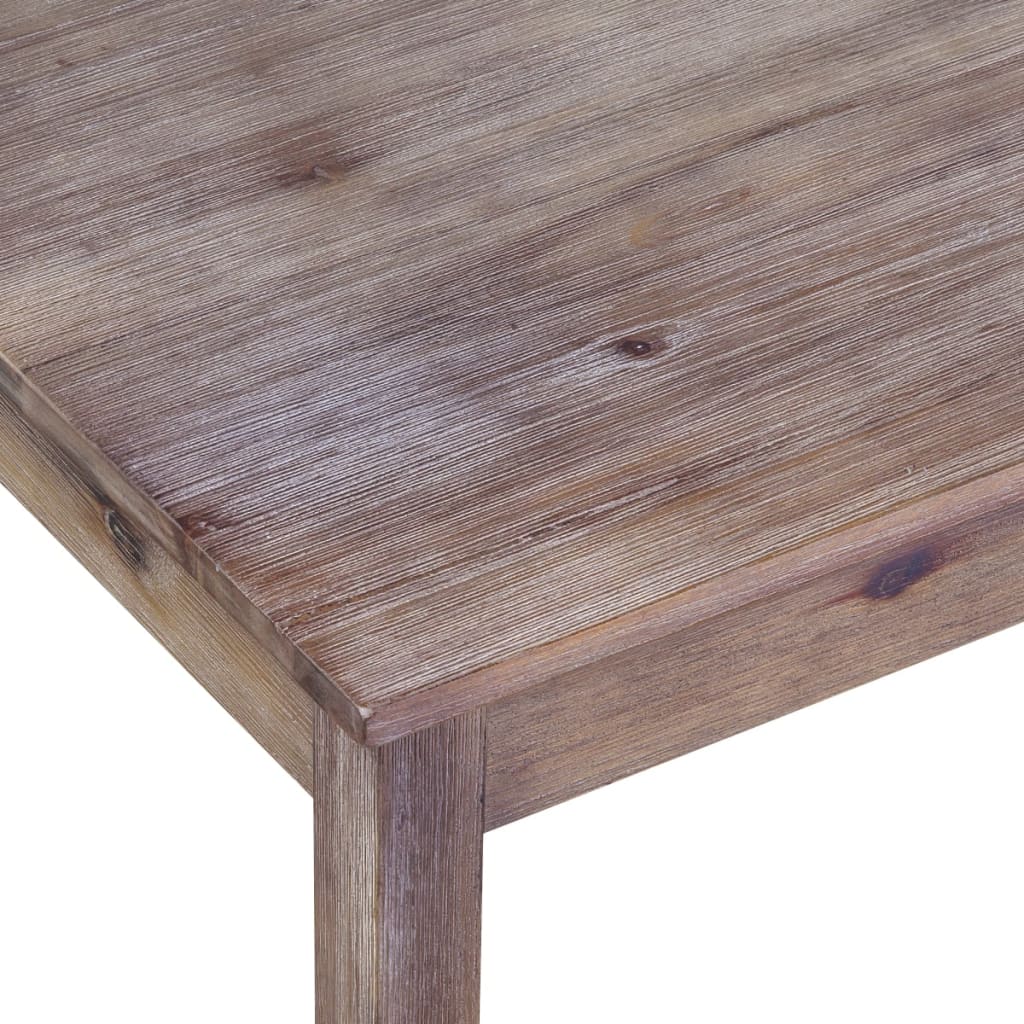 vidaXL Dining Table Solid Acacia Wood 47.2"x27.6"x 29.5"