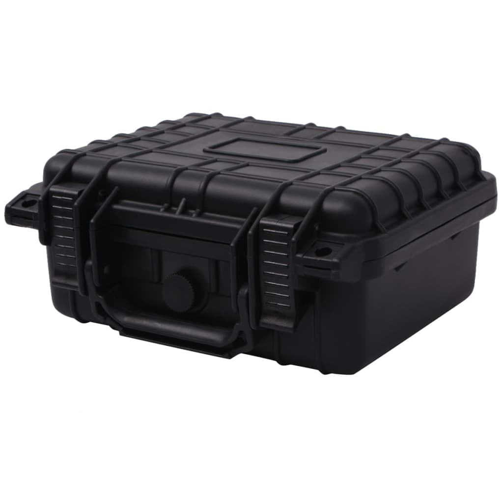 vidaXL Protective Equipment Case 10.6"x9.7"x4.9" Black