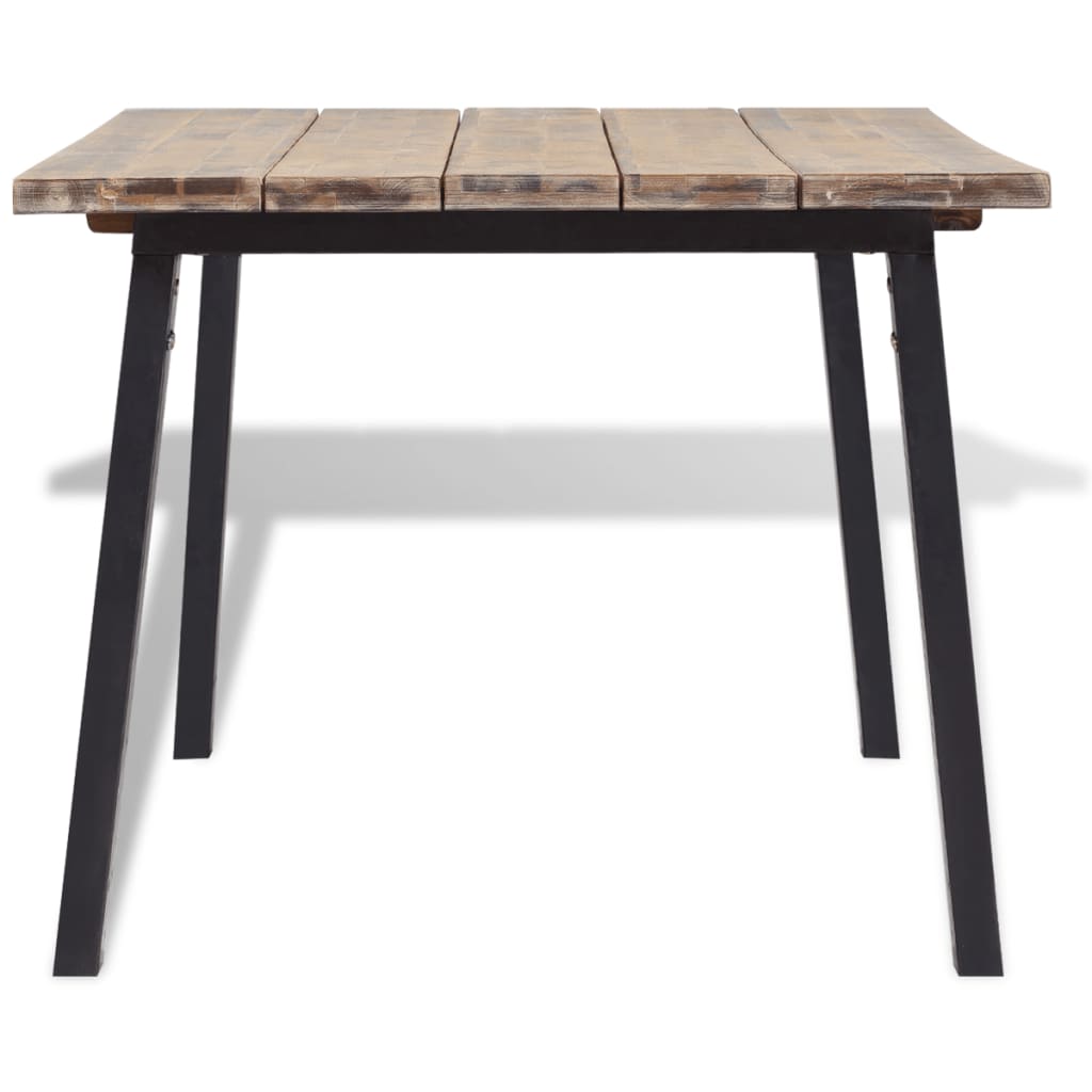 vidaXL Dining Table Solid Acacia Wood 66.9"x35.4"x29.5"