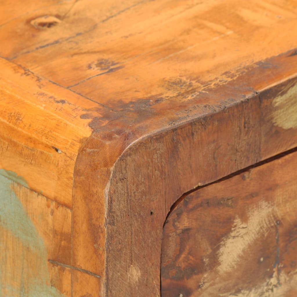 vidaXL Sideboard 23.6"x13.8"x29.5" Solid Reclaimed Wood