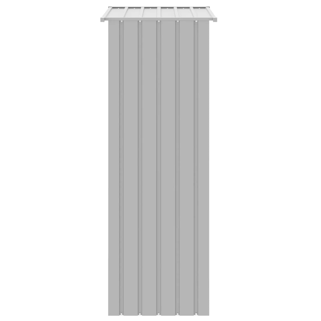 vidaXL Bird Cage Gray 84.6"x30.7"x78.7" Galvanized Steel