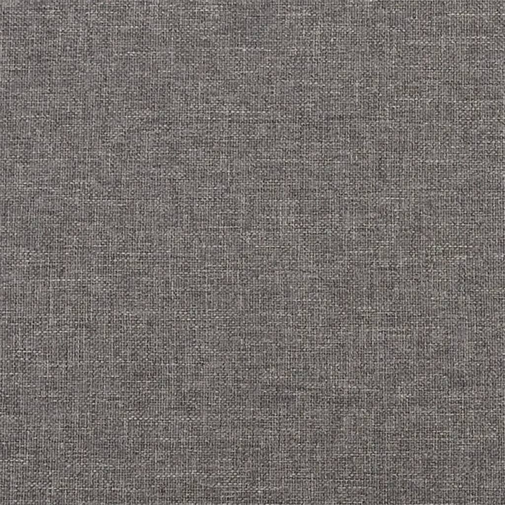 vidaXL 3-Seater Sofa Dark Gray 82.7" Fabric
