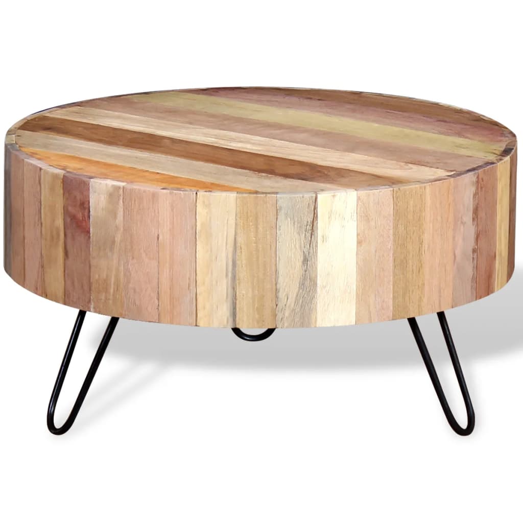 vidaXL Coffee Table Solid Reclaimed Wood