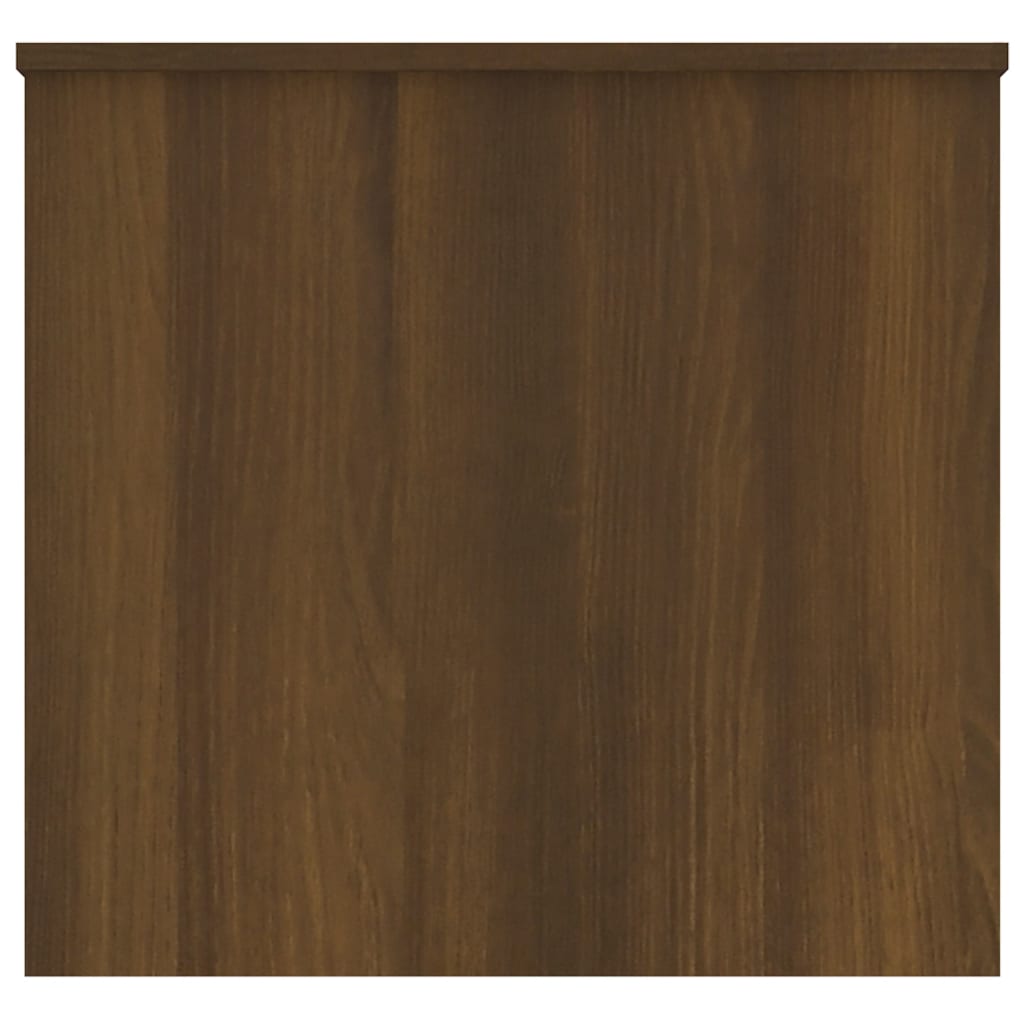 vidaXL Coffee Table Brown Oak 40.2"x21.9"x20.7" Engineered Wood