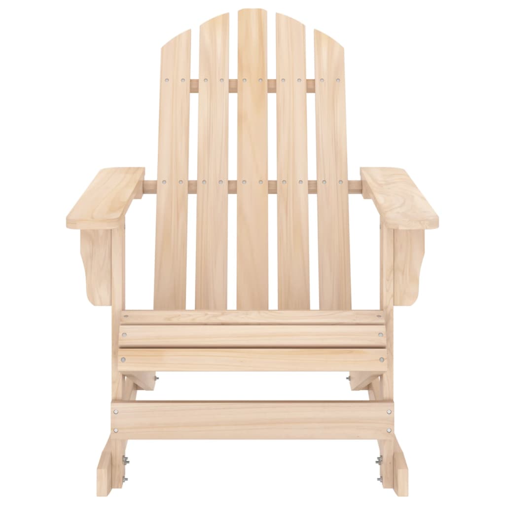 vidaXL Patio Adirondack Rocking Chair Solid Fir Wood