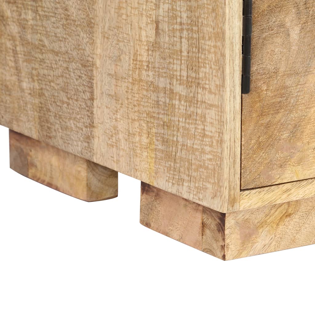 vidaXL Bookshelf 23.6"x13.8"x70.9" Solid Mango Wood