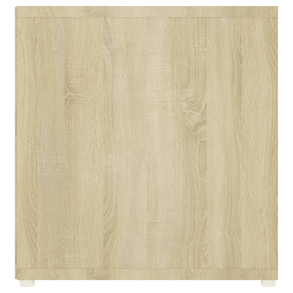vidaXL TV Cabinets 2 pcs Sonoma Oak 42.1"x13.8"x14.6" Engineered Wood