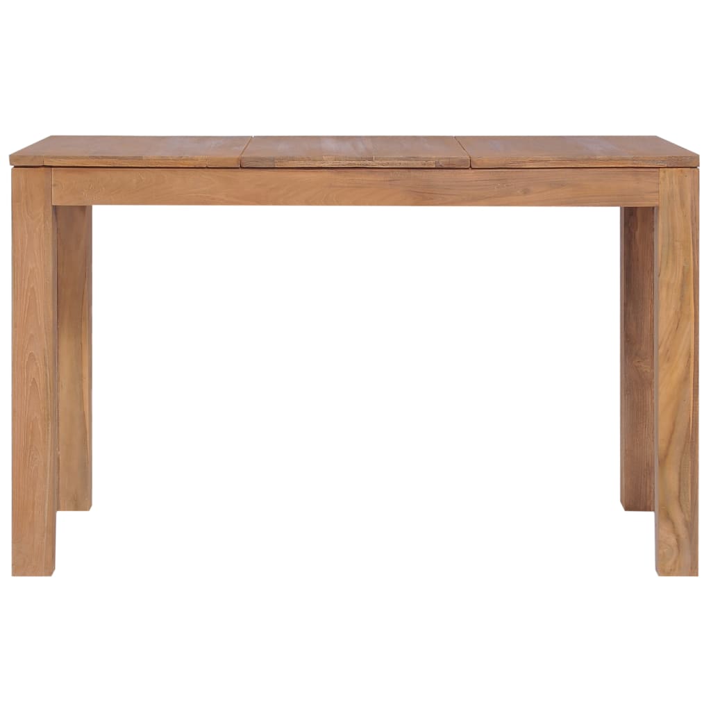 vidaXL Dining Table Solid Teak Wood with Natural Finish 47.2"x23.6"x29.9"
