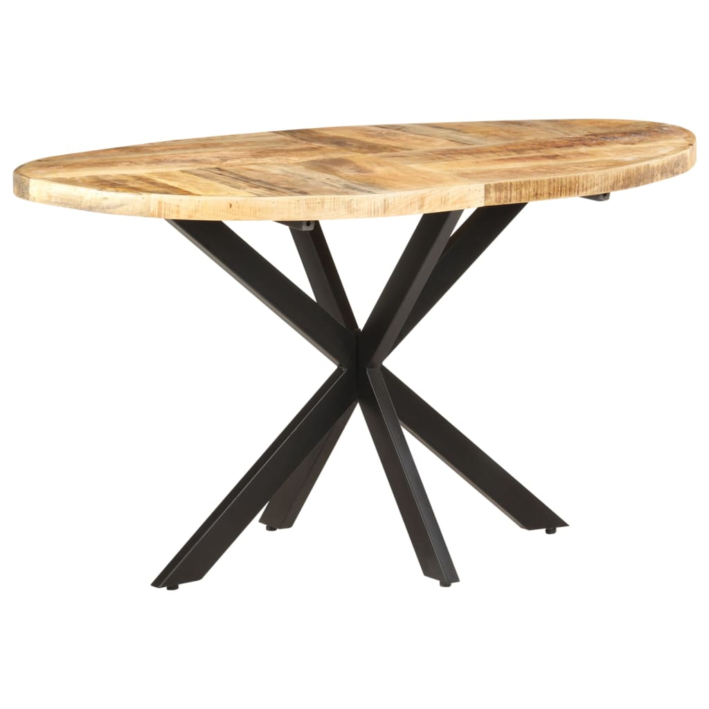 vidaXL Dining Table 55.1"x31.5"x29.5" Solid Mango Wood