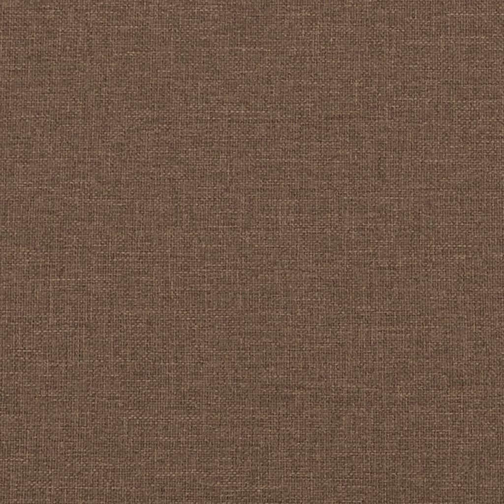 vidaXL Recliner Brown Fabric