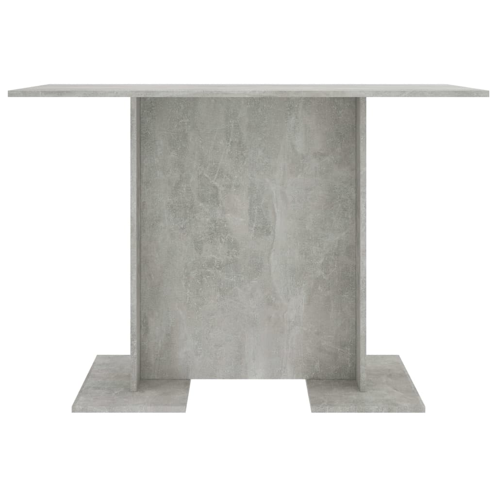 vidaXL Dining Table Concrete Gray 43.3"x23.6"x29.5" Engineered Wood