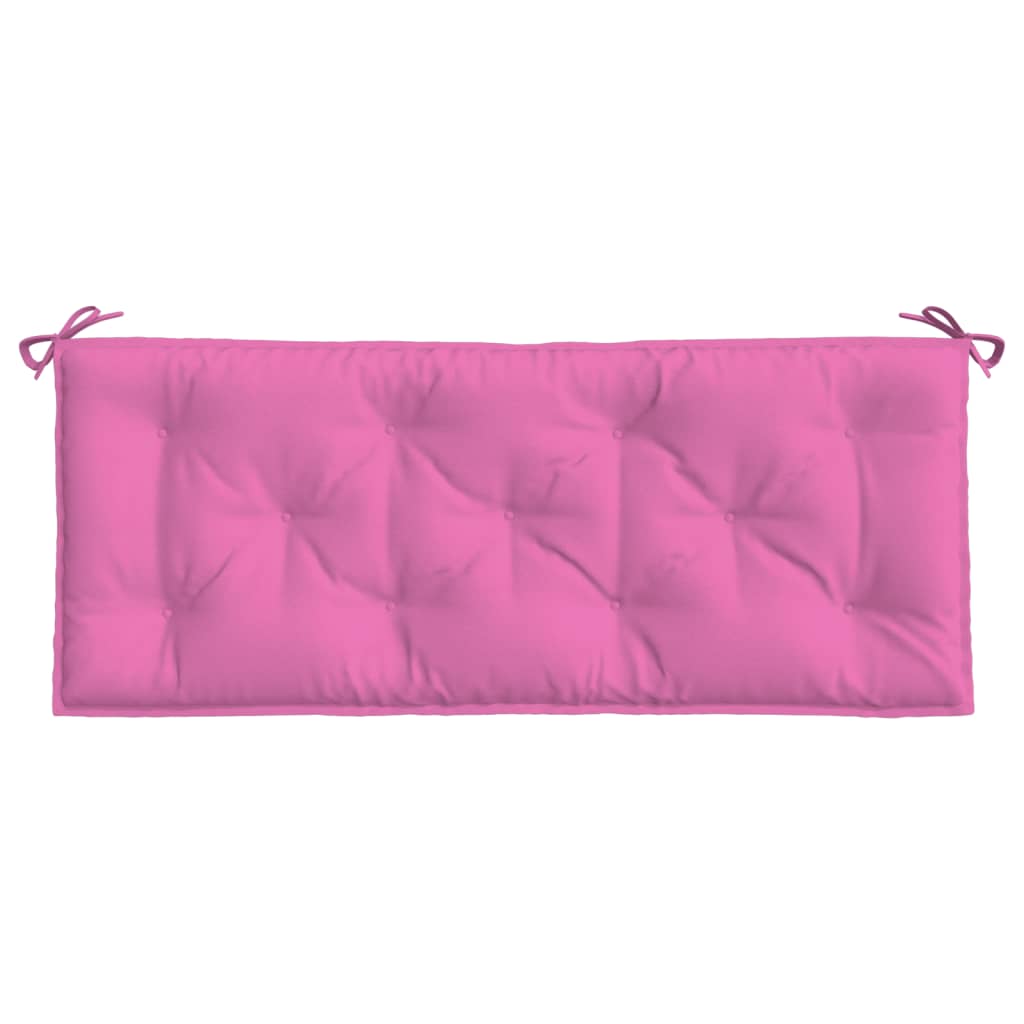vidaXL Garden Bench Cushion Pink 47.2"x19.7"x2.8" Fabric