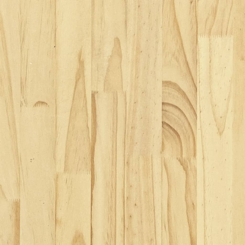 vidaXL Bedside Cabinet 14"x13.2"x16.3" Solid Wood Pine