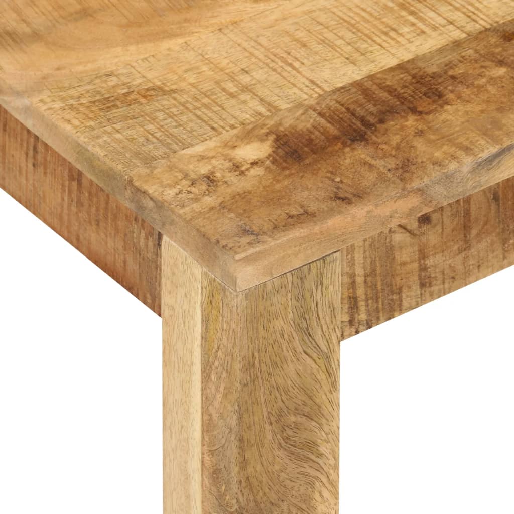 vidaXL Coffee Table 21.7"x21.7"x13.8" Solid Wood Mango