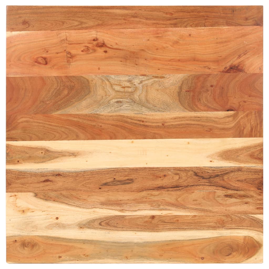 vidaXL Bistro Table Square 31.5"x31.5"x29.5" Solid Acacia Wood
