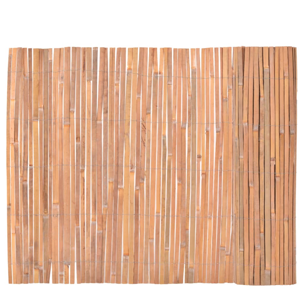 vidaXL Bamboo Fence 39.4"x157.5"