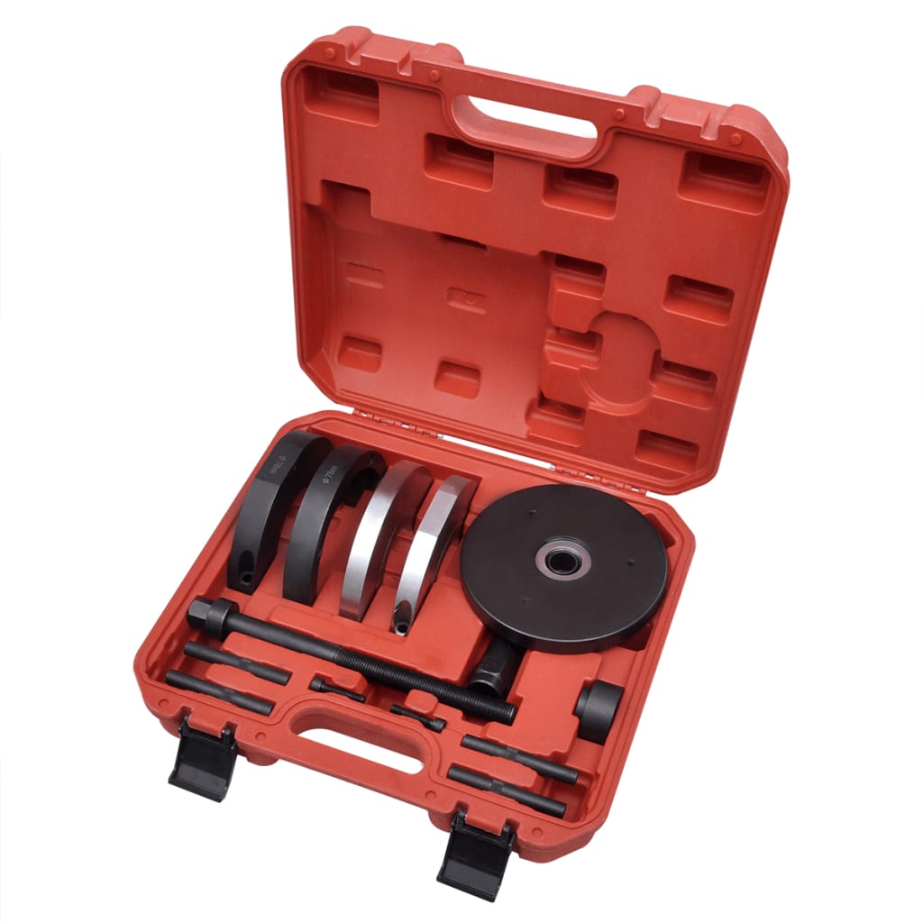 vidaXL 14 pcs Front Wheel Hub Bearing Tool Kit 3.1" for Ford, Mazda, Volvo