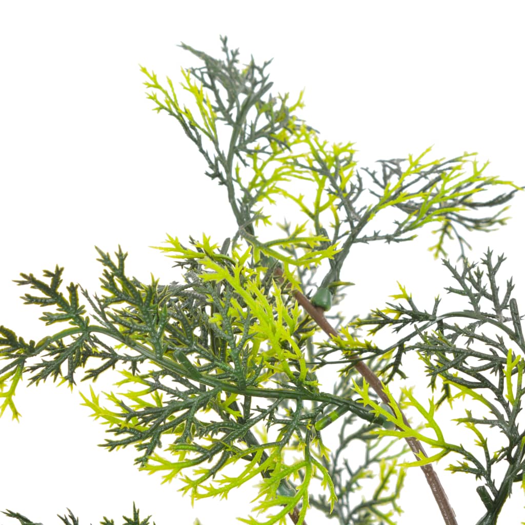 vidaXL Artificial Plant Cypress Tree with Pot Green 47.2"