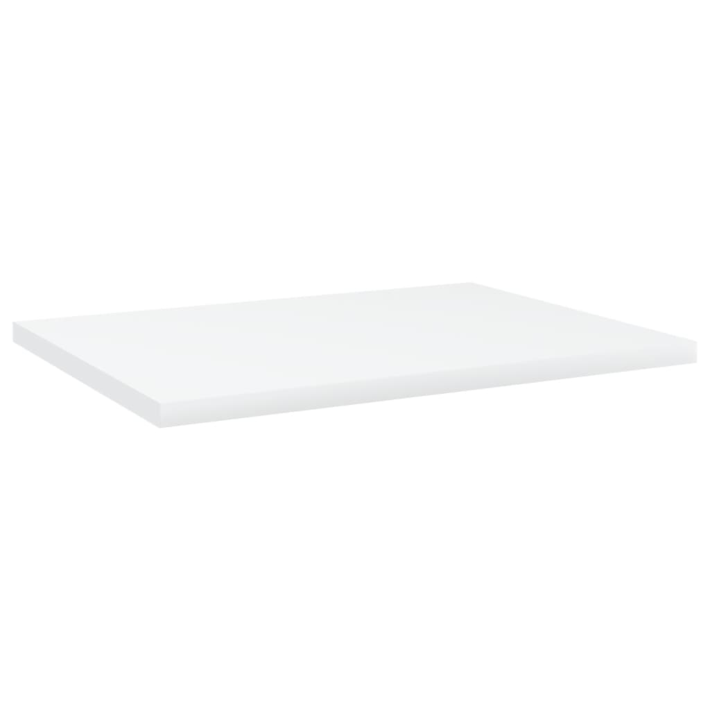 805155 vidaXL Bookshelf Boards 8 pcs White 40x30x1,5 cm Chipboard