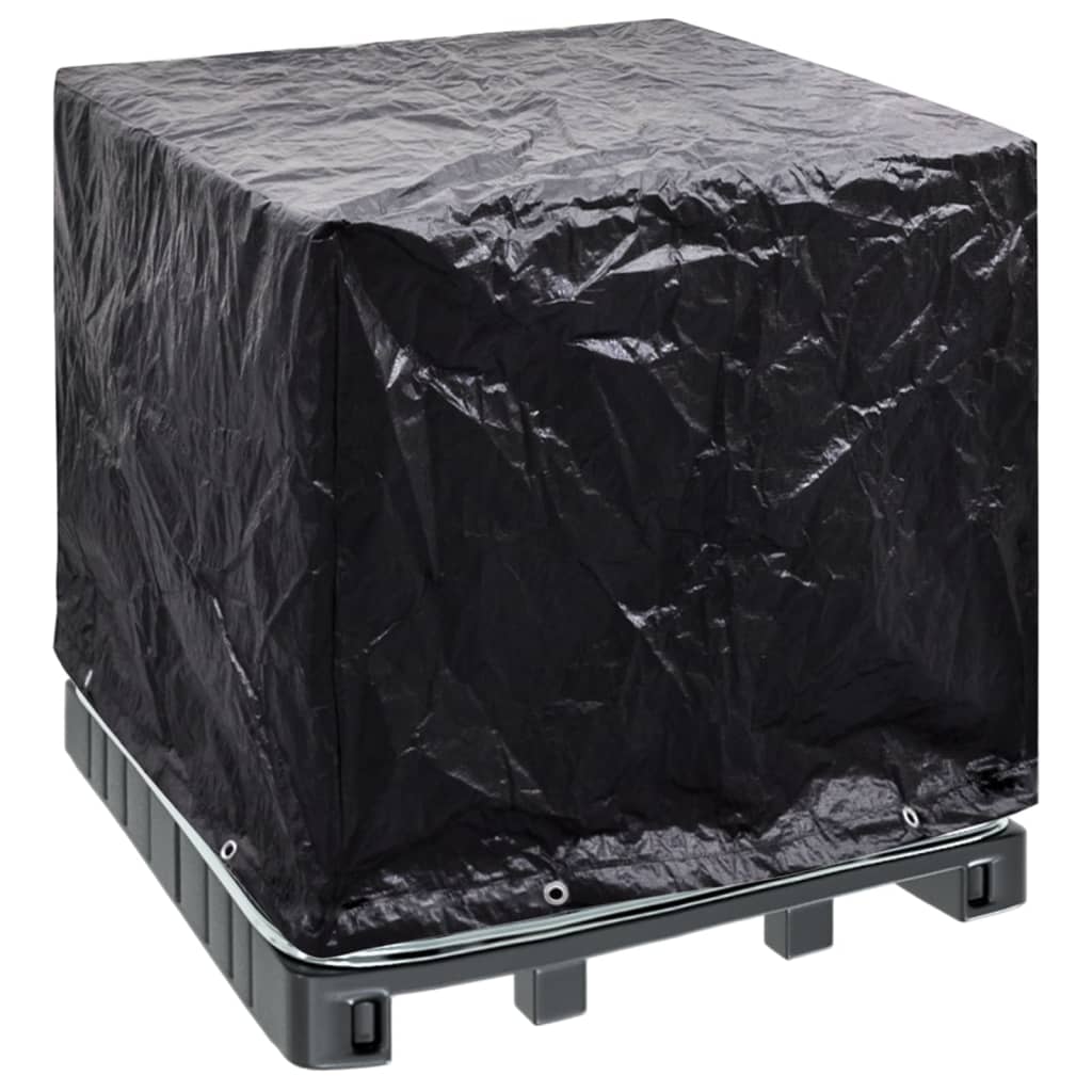 vidaXL IBC Container Cover 8 Eyelets 45.7"x39.4"x47.2"