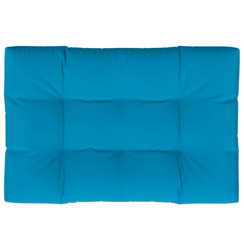 vidaXL Pallet Sofa Cushion Blue 47.2"x31.5"x3.9"